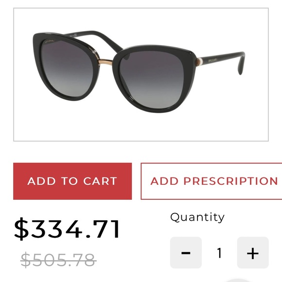 Bulgari Sunglasses excellent condition - Picture 5 of 5